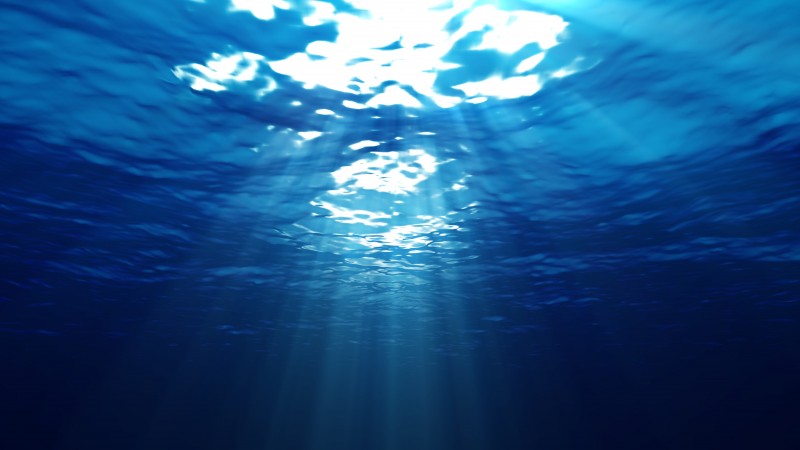 Виндовс, 4k, 5k, 8k, океан, под водой, глубина (horizontal)
