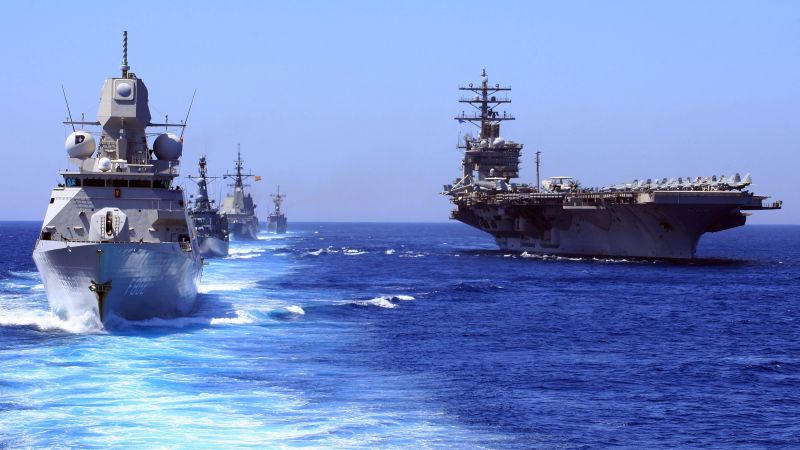 ЮСС Хейлибертон, ЮСС Ейзенхауер, ФФГ-40, фрегат, ВМС США (horizontal)