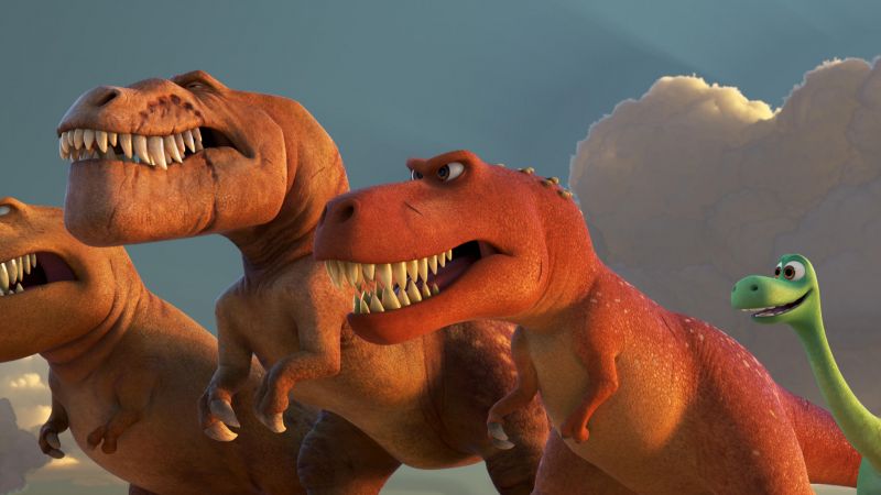 Хороший динозавр, динозавры, тиранозавры, Пиксар (horizontal)
