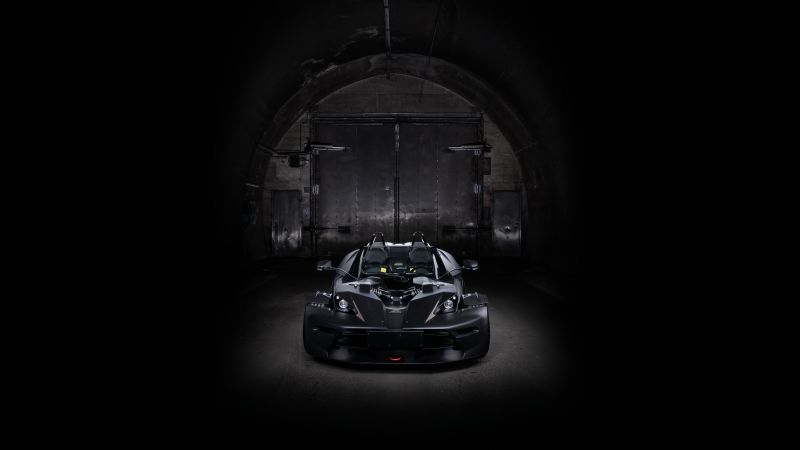 КТМ ГТ, Женева Авто Шоу 2016, супермобиль, спортивные авто, черный (horizontal)