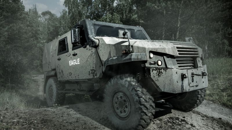 MOWAG Eagle, бронеавтомобиль-вседорожник, Армия Швейцарии (horizontal)