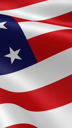 день флага, США, праздник (vertical)