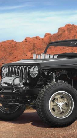 Jeep Quicksand, Jeep Wrangler, джип, внедорожник, концепт (vertical)