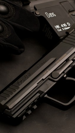 пистолет, автомат, HK45 (vertical)