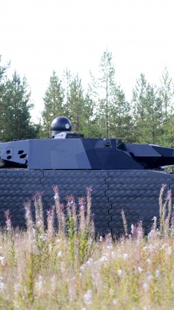 стелс, легкий танк, прототип, PL-01 (vertical)