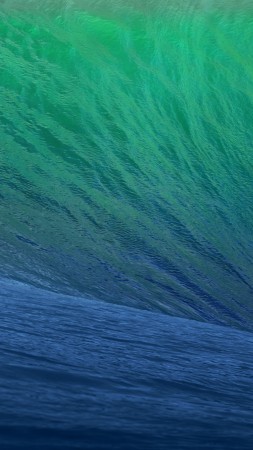 OSX, 5k, 4k, 8k, волна, голубая, море, океан (vertical)