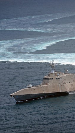Индепенденс, тримаран, военный корабль, ВМФ США (vertical)