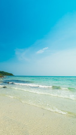 Ко Пханган, Тайланд, пляж, океан (vertical)