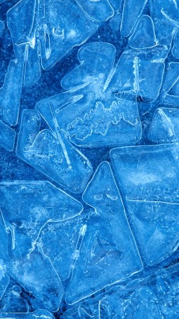 лед, 4k, 5k, фон, голубой (vertical)