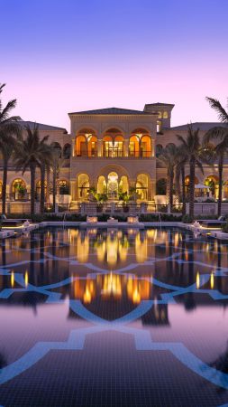 One&Only The Palm, Дубай, Лучшие отели, туризм, курорт, путешествие, бассейн (vertical)