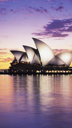 Оперный театр, Сидней, Австралия, Туризм, Путешествие (vertical)