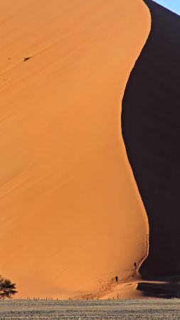 Намибия, 5k, 4k, 8k, дюны, песок (vertical)