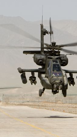 AH-64 Апач, ударный вертолёт, Армия США (vertical)