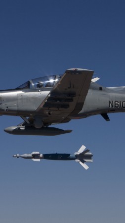 Бичкрафт АТ-6, Легкий боевой самолет, США армия, боевой самолет, США (vertical)