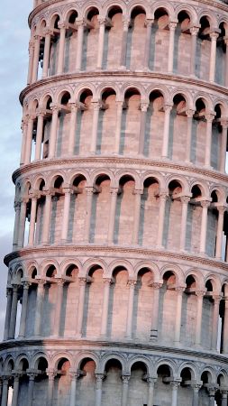 Пизанская башня, Пиза, Италия, путешествие, туризм (vertical)