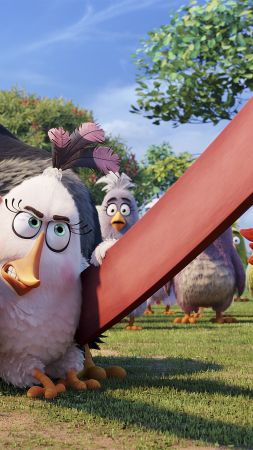 Angry Birds Movie, Красный, Бомбочка, Чак, Лучшие мультфильмы 2016 (vertical)