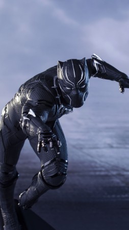 Черная Пантера, супергерой, Мстители: Гражданская война (vertical)