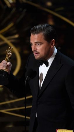 Леонардо Ди Каприо, Оскар 2016, Оскар, Самые популярные знаменитости, актер (vertical)