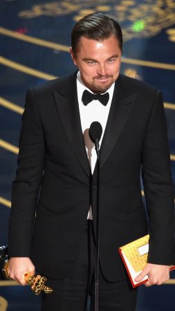 Леонардо Ди Каприо, Оскар 2016, Оскар, Самые популярные знаменитости, актер (vertical)