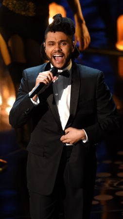 The Weeknd, Оскар 2016, Оскар, Самые популярные знаменитости, певец (vertical)