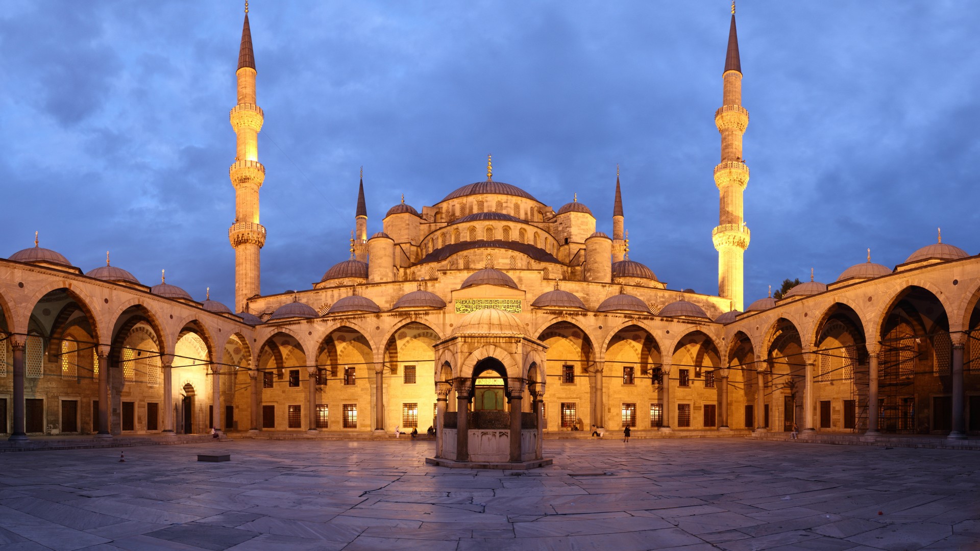 стамбул, голубая мечеть, путешествие, облака, The Blue Mosque, Istanbul, travel, vacation, sky, booking, architecture (horizontal)