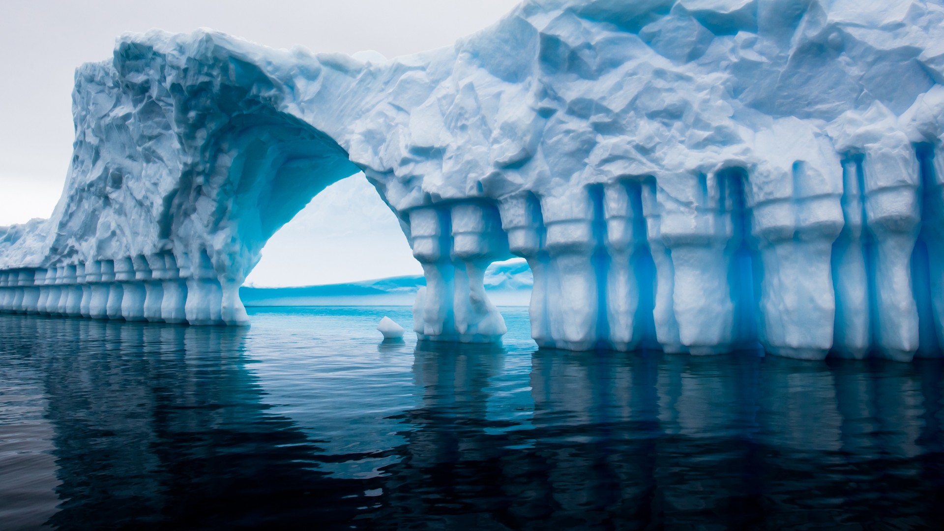 Антарктида, 5k, 4k, айсберг, синий, вода, океан, море, отражение, Antarctica, 5k, 4k wallpaper, iceberg, blue, water, ocean, sea, reflection (horizontal)