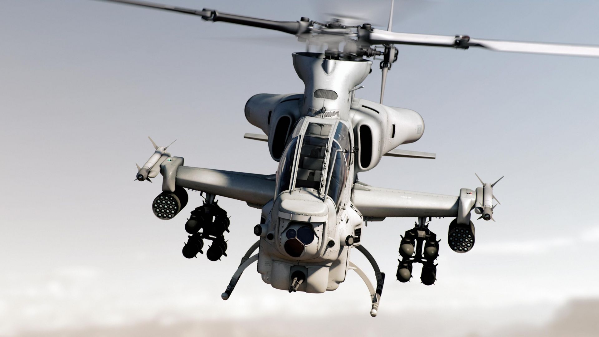 Bell AH-1Z Viper, боевой вертолет, ВВС США, Bell AH-1Z Viper, attack helicopter, U.S. Army, U.S. Air Force, Zulu Cobra (horizontal)