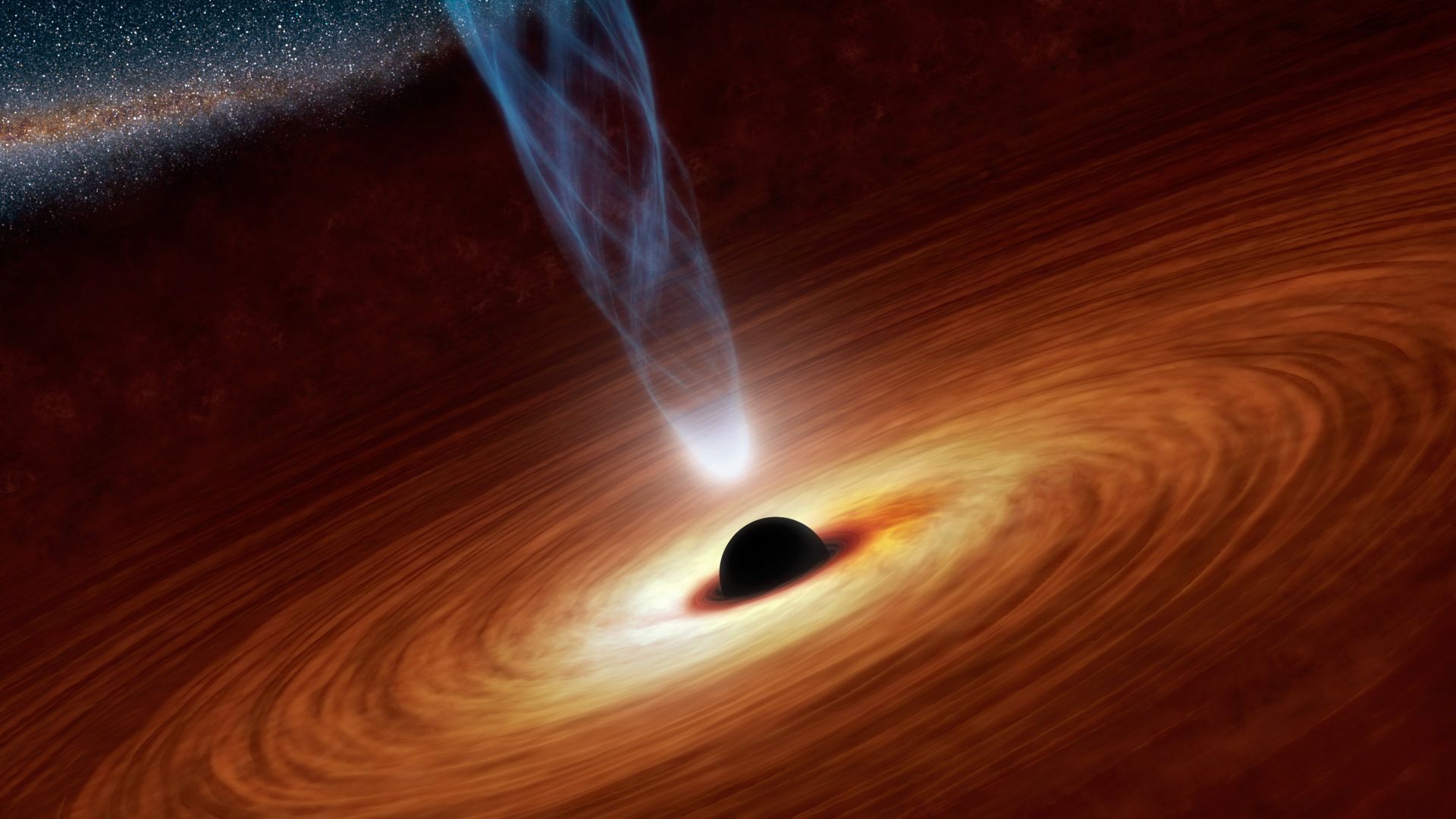 Черная дыра, космос, вселенная, Black Hole, space, universe (horizontal)