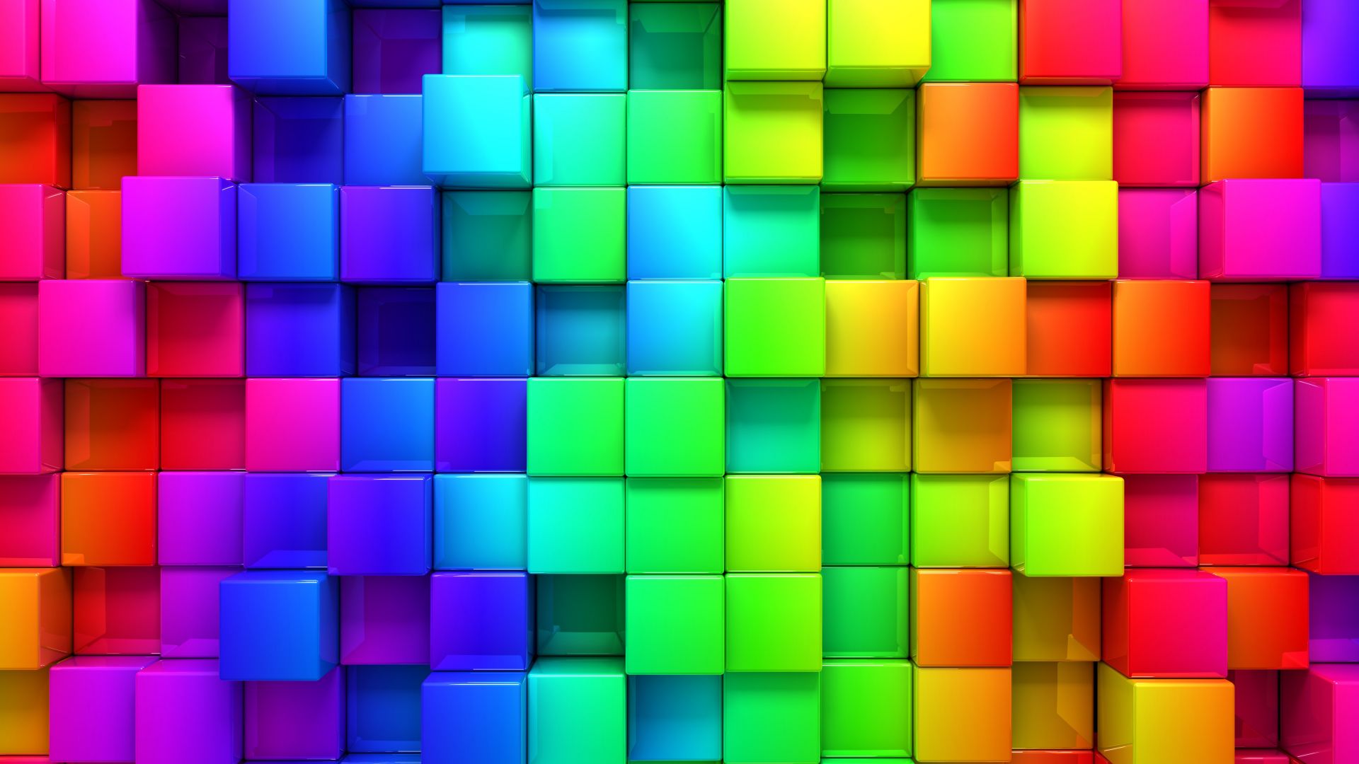 абстракт, квадраты, 4k, 5k, iPhone обои, андроид обои, cube, blocks, 4k, 5k, 3d, iphone wallpaper, android wallpaper, rainbow, abstract (horizontal)