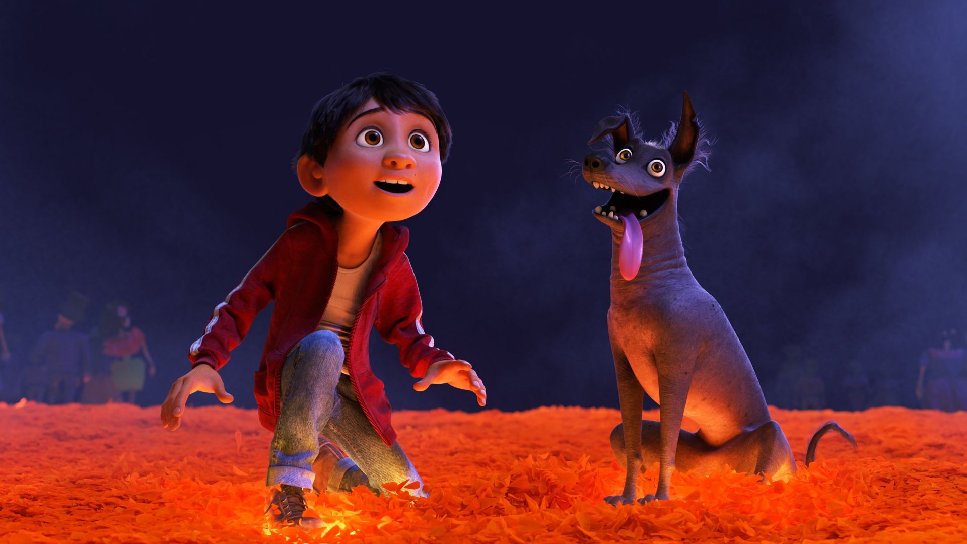 Коко, собака, лучшие мультфильмы, Coco, dog, best animation movies (horizontal)