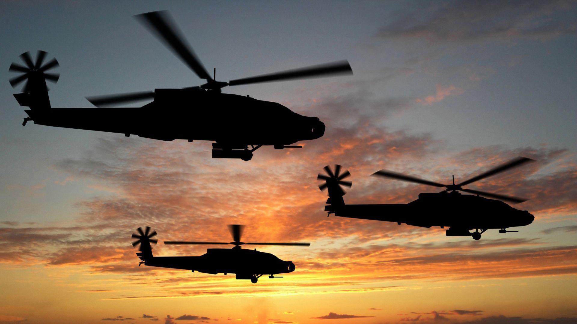Boeing AH-64D Apache, боевой вертолет, ВВС США, Boeing AH-64D Apache, attack helicopter, U.S. Army, U.S. Air Force (horizontal)