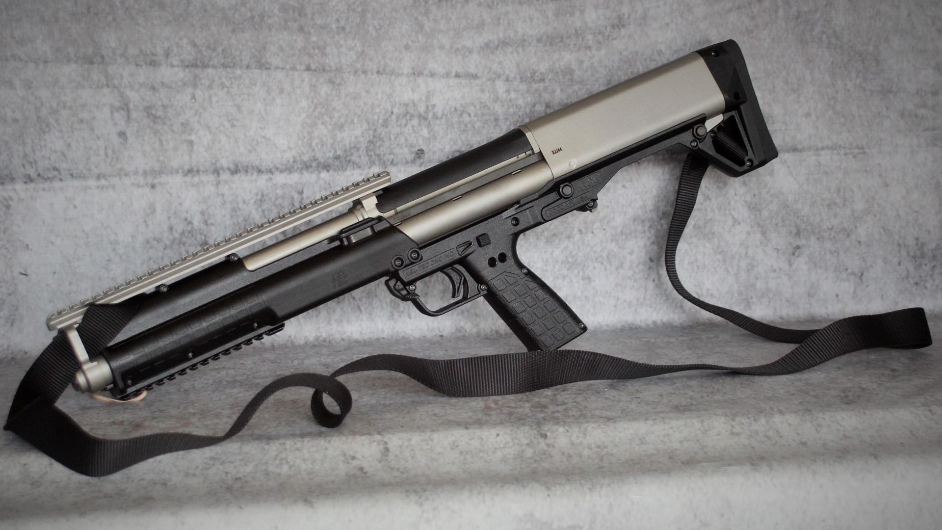 Kel-Tec KSG 10, ружье, дробовик, кастом, Kel-Tec KSG 10, shotgun, custom (horizontal)