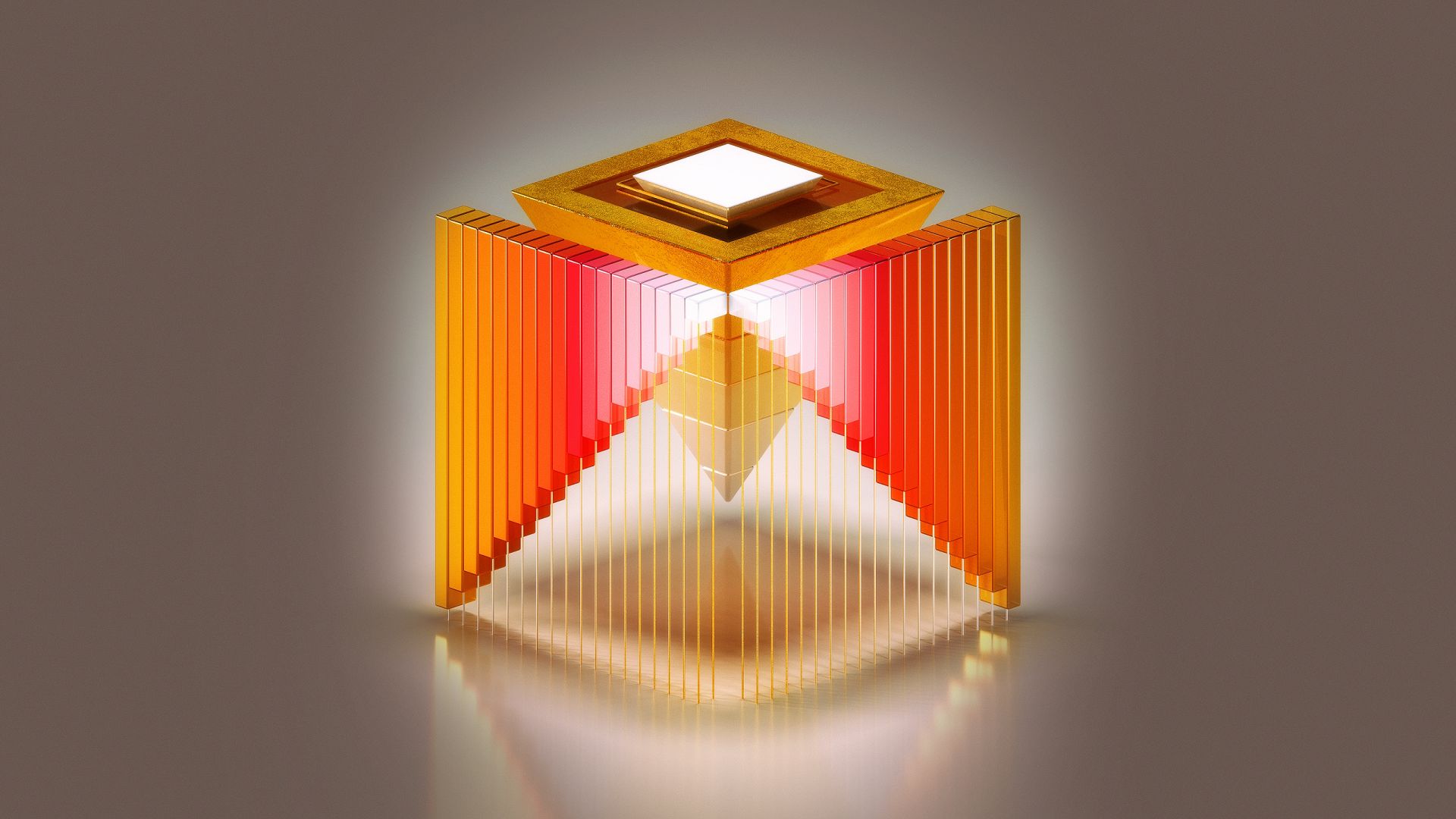 куб, HD, abstract, 3D, Medaltations, cube (horizontal)