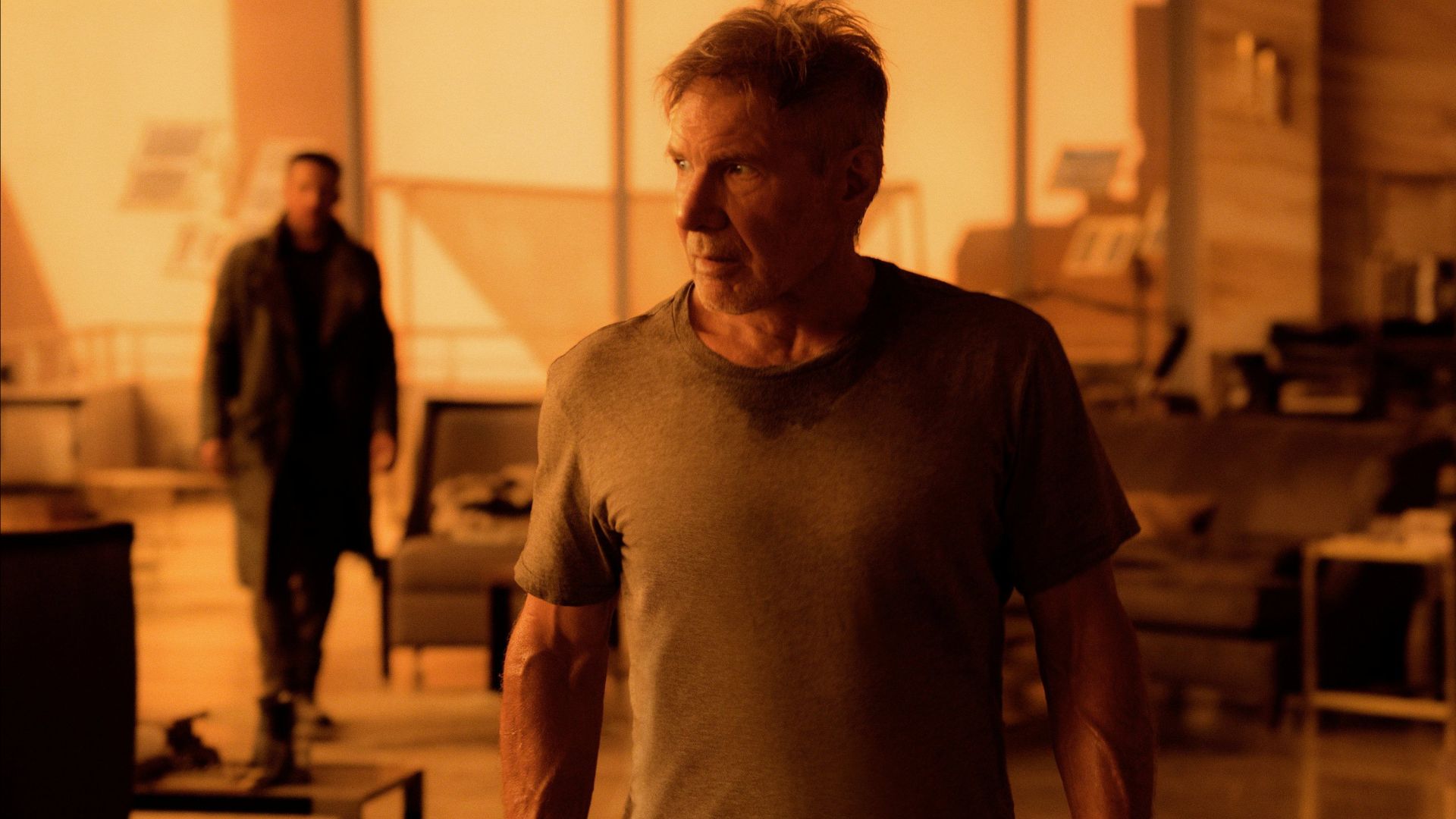 Бегущий по лезвию 2049, Blade Runner 2049, Harrison Ford, 4k (horizontal)