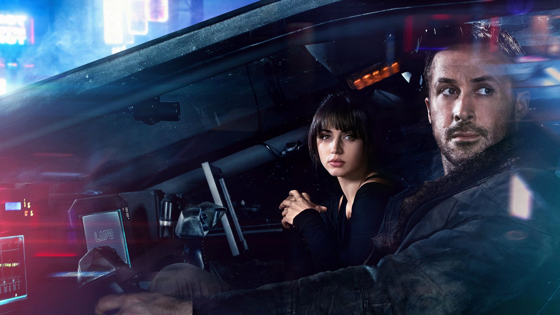 Бегущий по лезвию 2049, Blade Runner 2049, Ryan Gosling, Ana de Armas, 4k (horizontal)