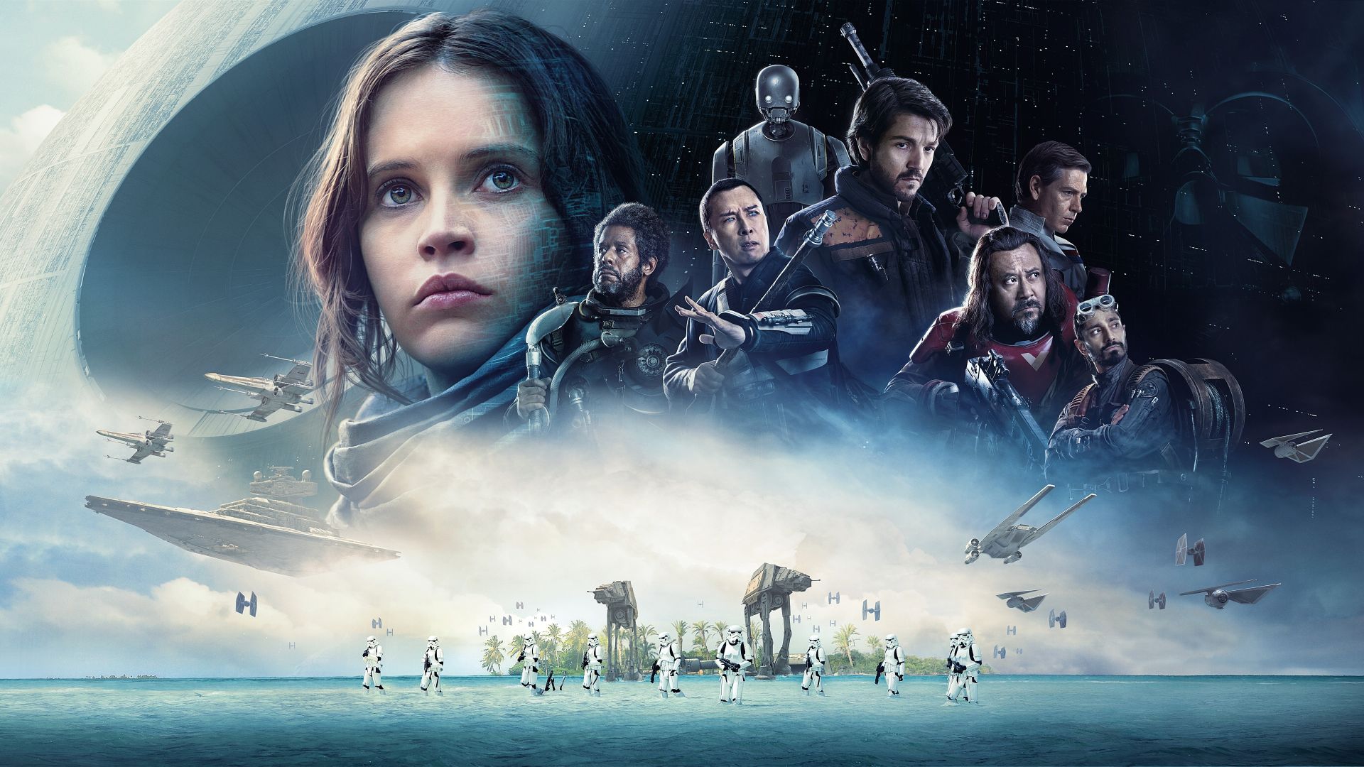 Изгой-один: Звёздные войны, Истории, Rogue One: A Star Wars Story, Felicity Jones, 12k (horizontal)