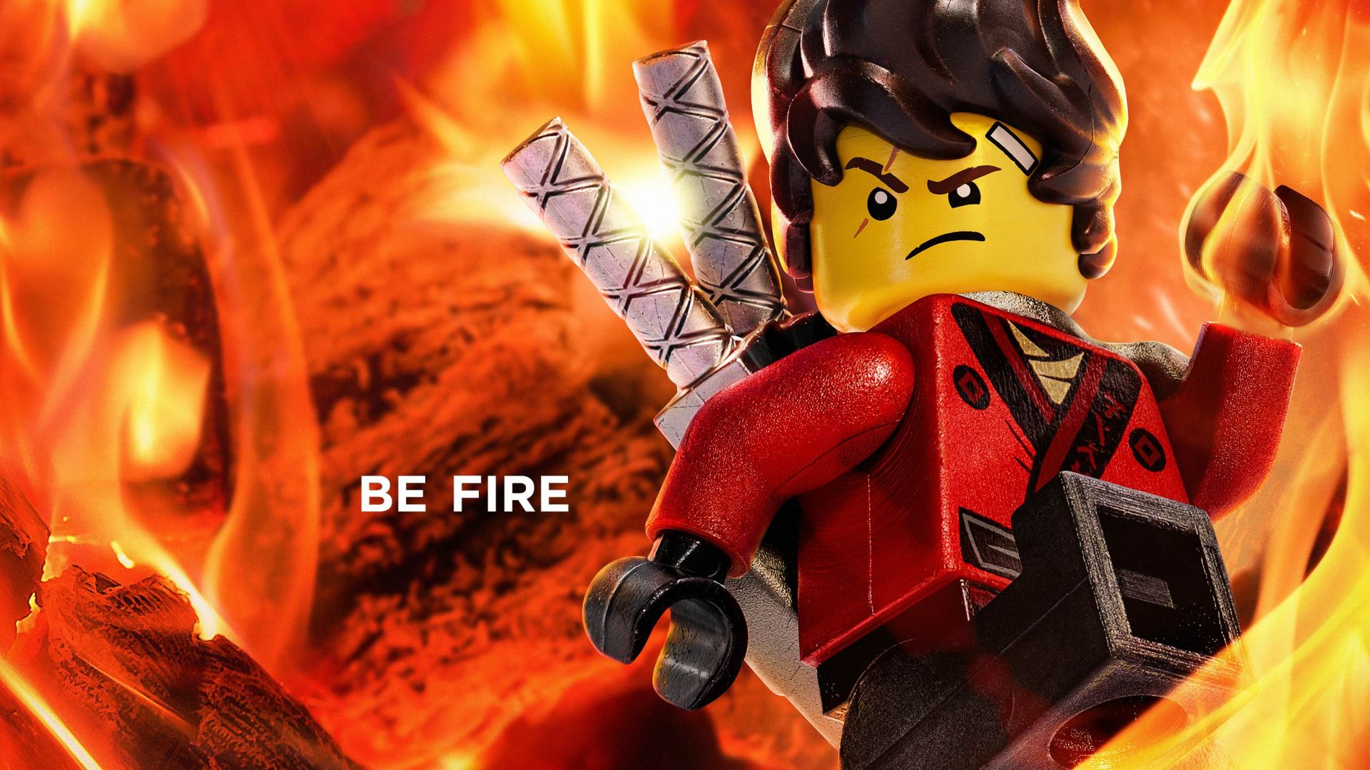 Лего Фильм: Ниндзяго, The LEGO Ninjago Movie, Be Fire, 4k (horizontal)