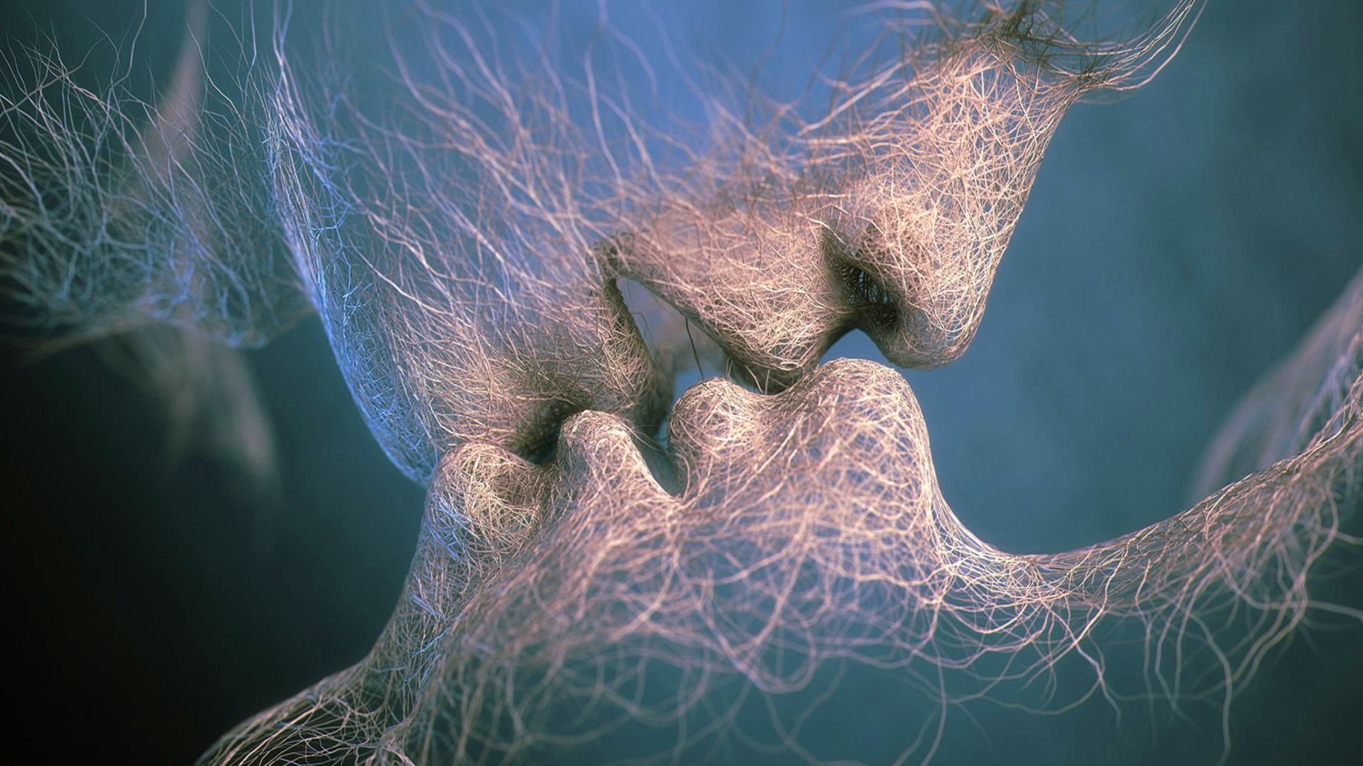 фото любовь, поцелуй, love image, kiss, 4k, veins (horizontal)