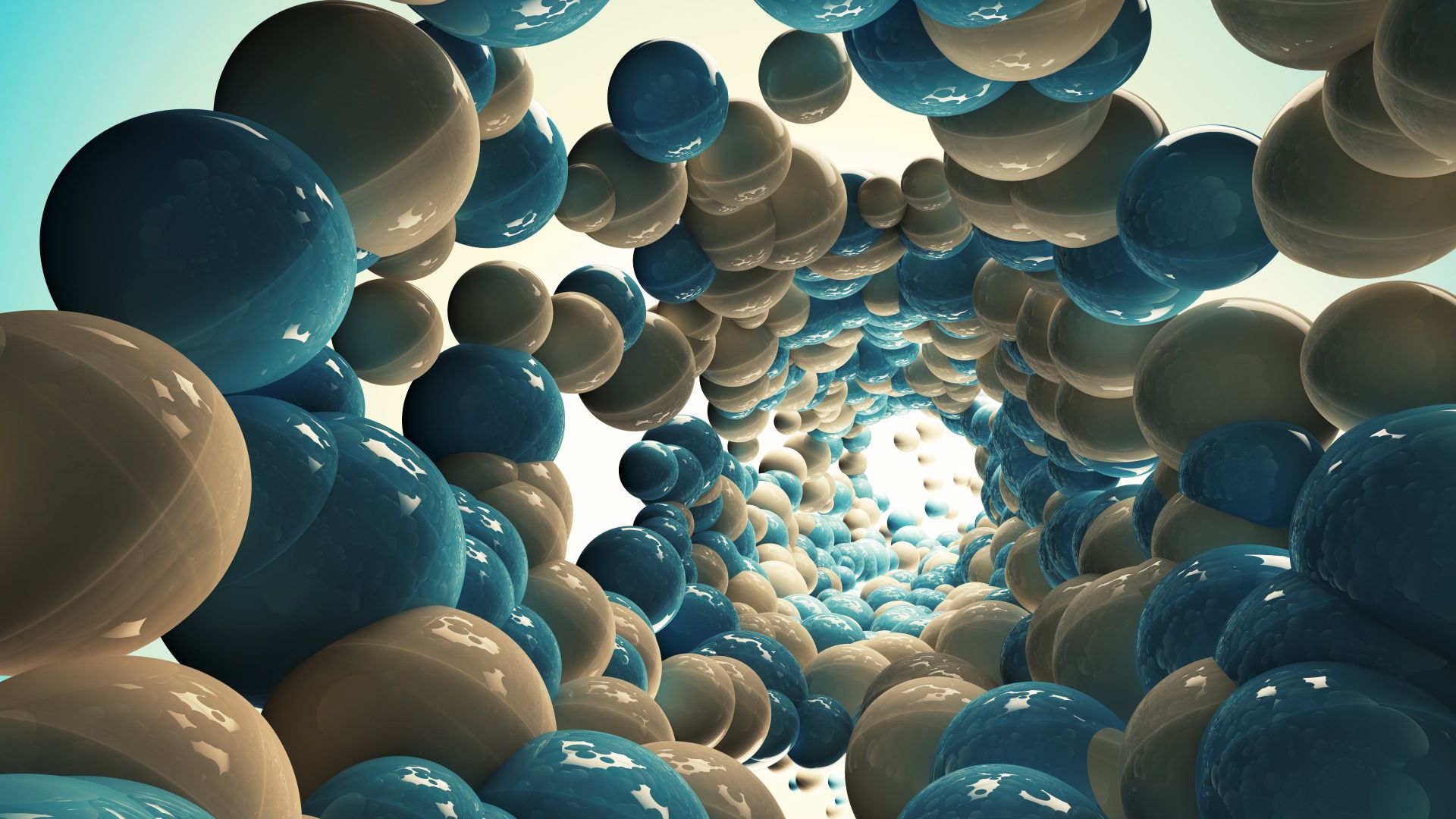 шар, абстракция, balloon, abstract, 3D, 4k (horizontal)