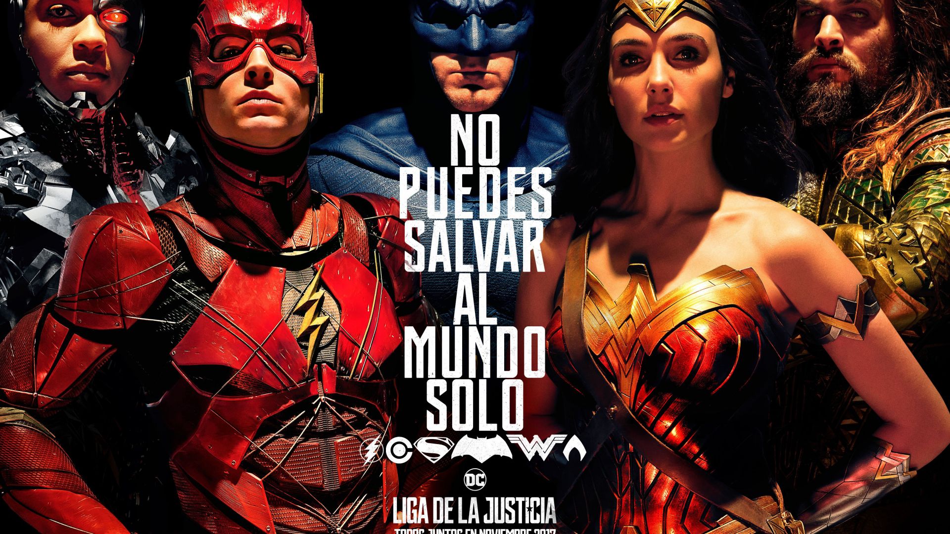 Лига справедливости, Justice League, Wonder Woman, Batman, The Flash, 4k (horizontal)