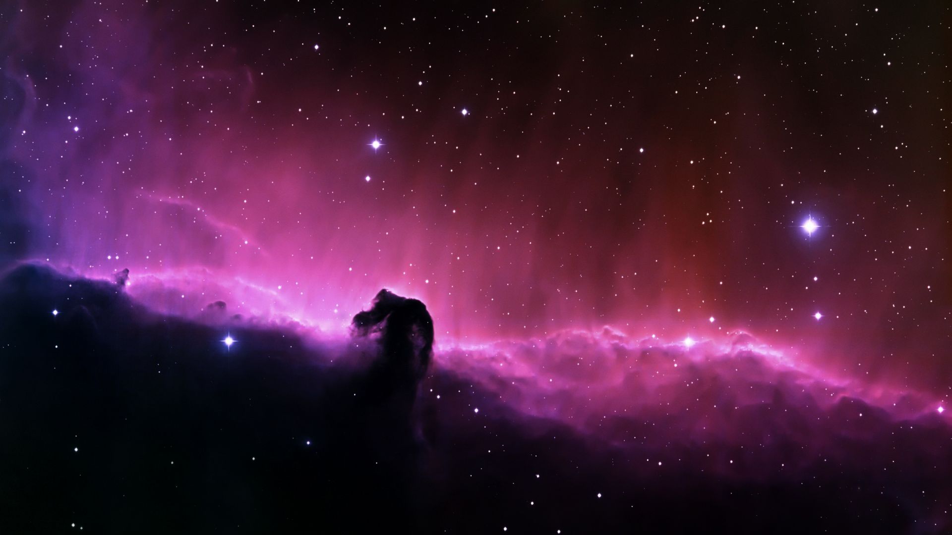 Туманность Конская Голова, Horsehead Nebula, HD (horizontal)