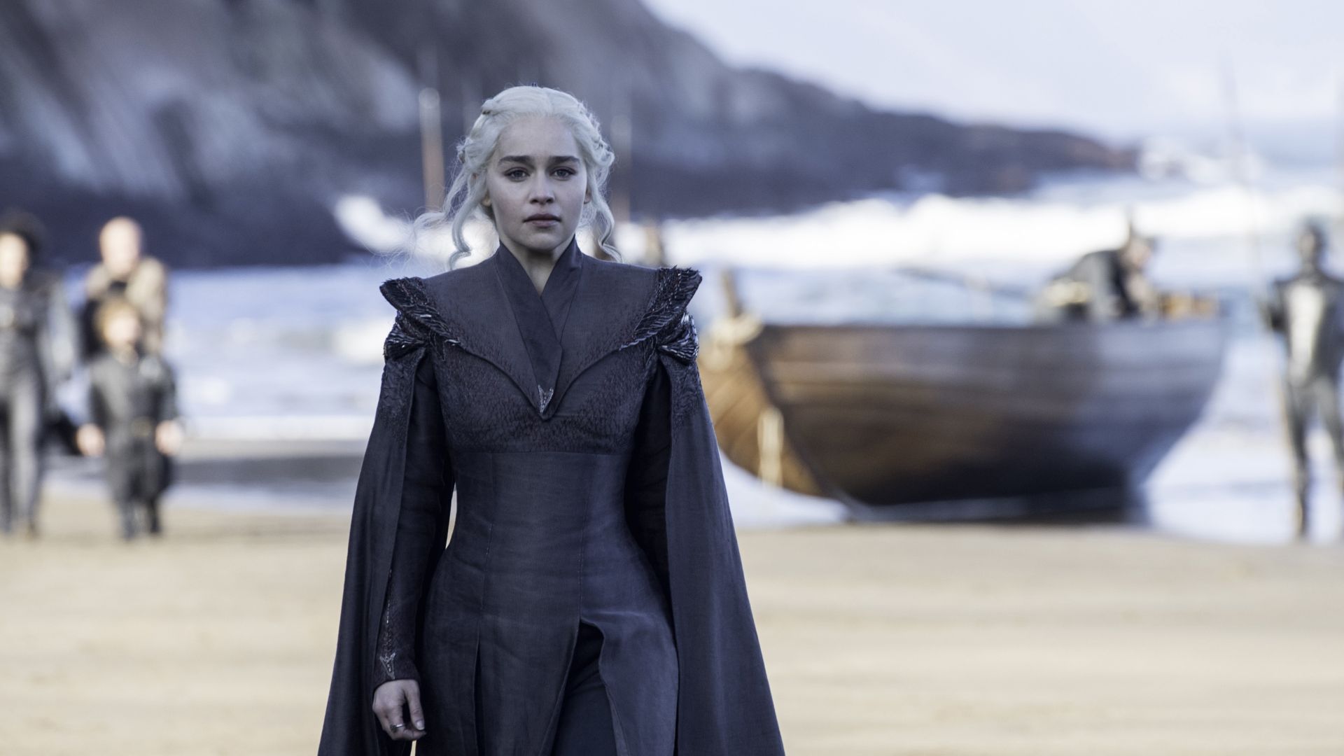 Игра престолов 7 сезон, Game of Thrones Season 7, Daenerys Targaryen, Emilia Clarke, TV Series, 4k (horizontal)
