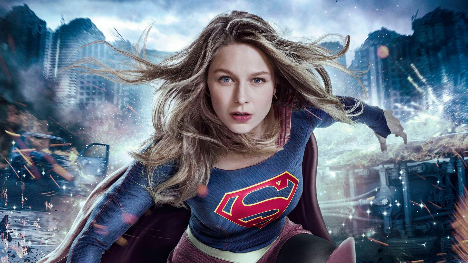 Супергерл, Supergirl Season 3, Melissa Benoist, TV Series, 5k (horizontal)