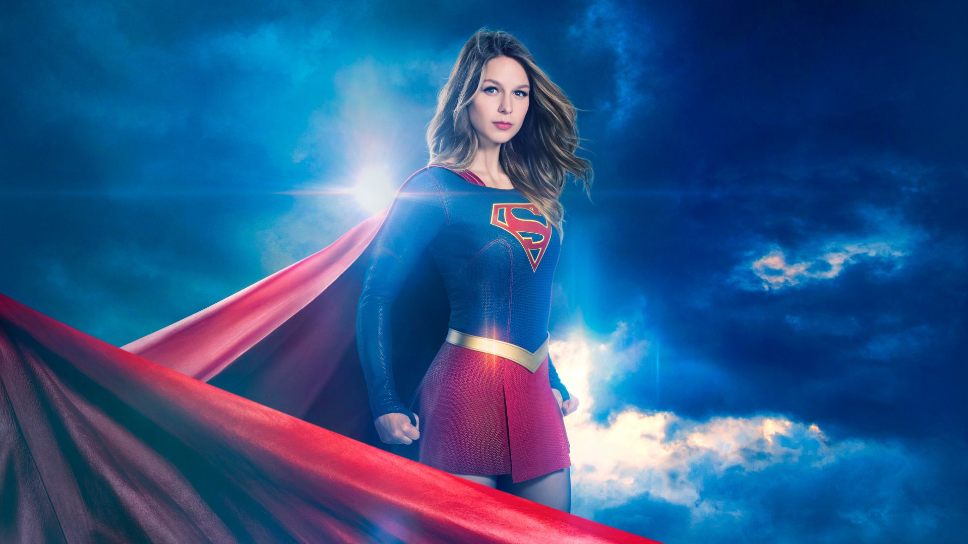 Супергерл, Supergirl Season 3, Melissa Benoist, TV Series, 4k (horizontal)