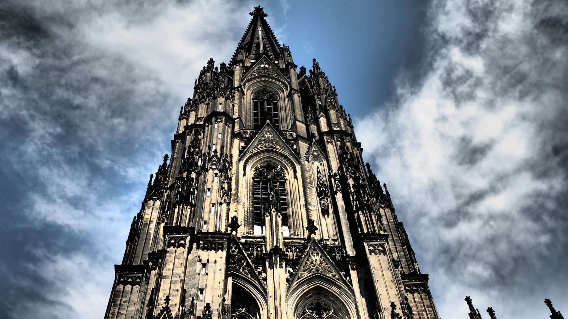 Кельнский собор, Германия, Cologne Cathedral, Germany, Cologne, Europe, sky, 4k (horizontal)