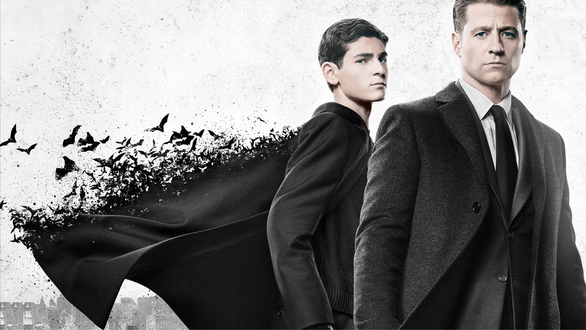 Готэм, Gotham Season 4, Ben McKenzie, David Mazouz, TV Series, 5k (horizontal)