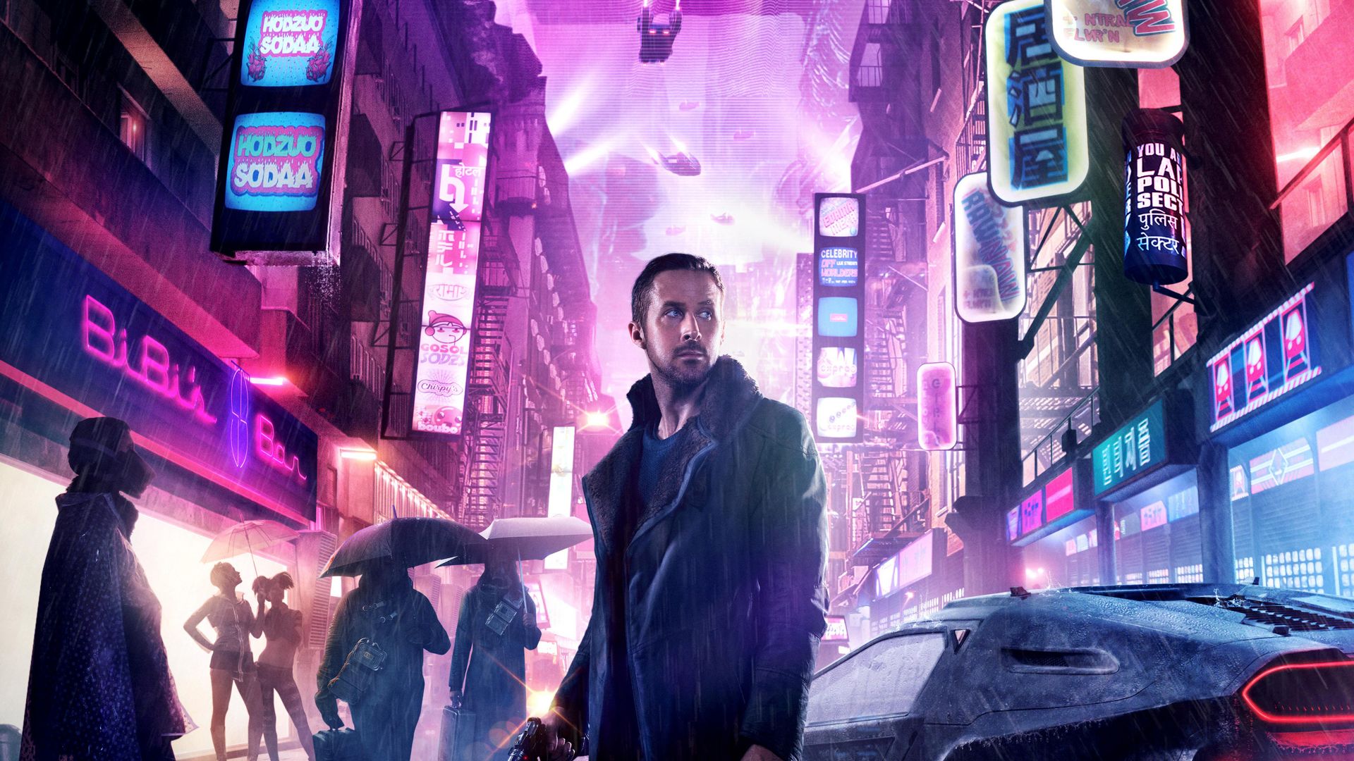 Бегущий по лезвию 2049, Blade Runner 2049, Ryan Gosling, 4k (horizontal)