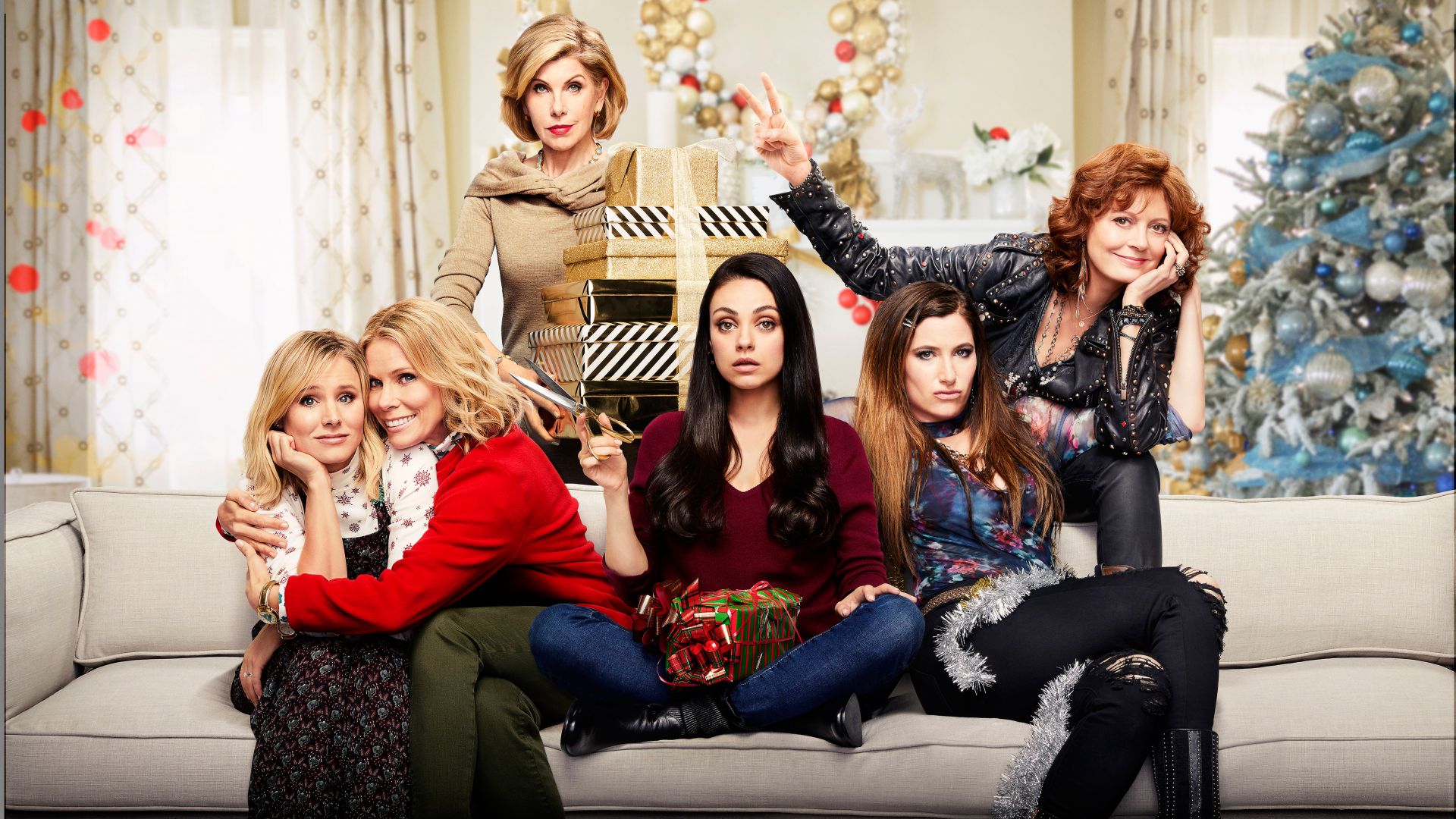 Очень плохие мамочки 2, A Bad Moms Christmas, Mila Kunis, Kristen Bell, Kathryn Hahn, 5k (horizontal)
