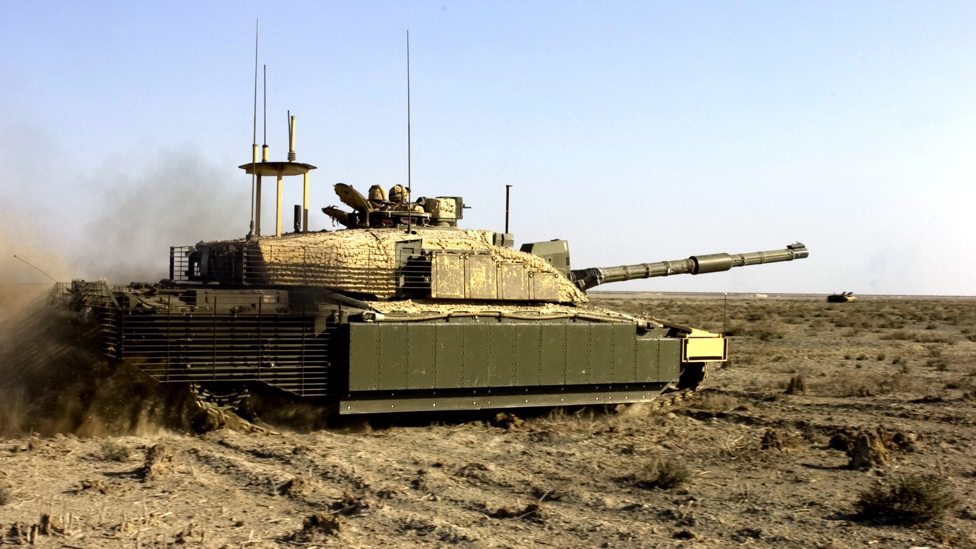 Челленджер 2, ОБТ, танк, Великобритания, Challenger 2, FV4034, MBT, tank, British Army, United Kingdom, armoured, desert (horizontal)