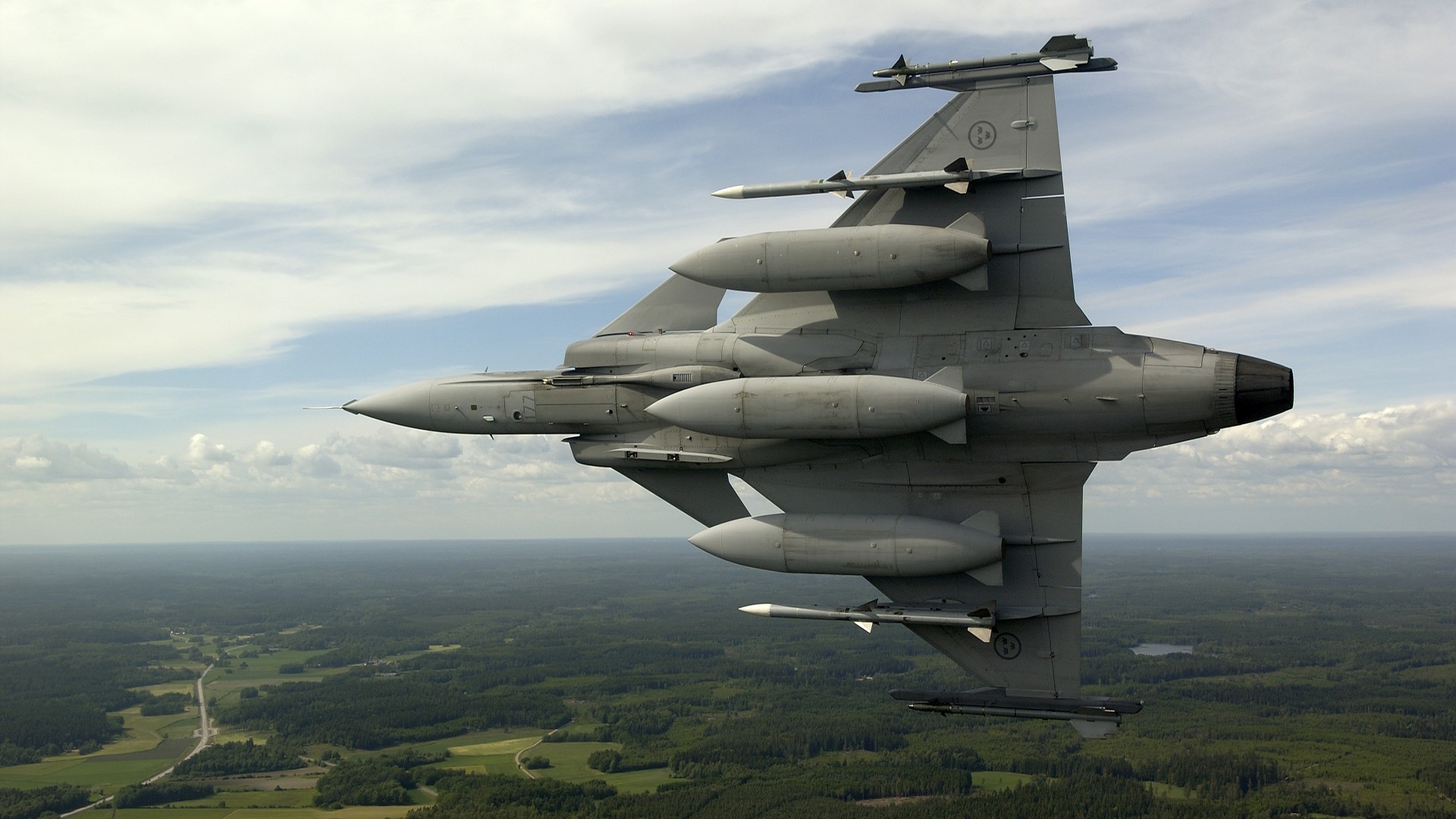 истребитель, Сааб, Грипен, ВВС Швеции, Saab, JAS 39, Gripen, multirole fighter, aircraft, Swedish Air Force, maneuver (horizontal)